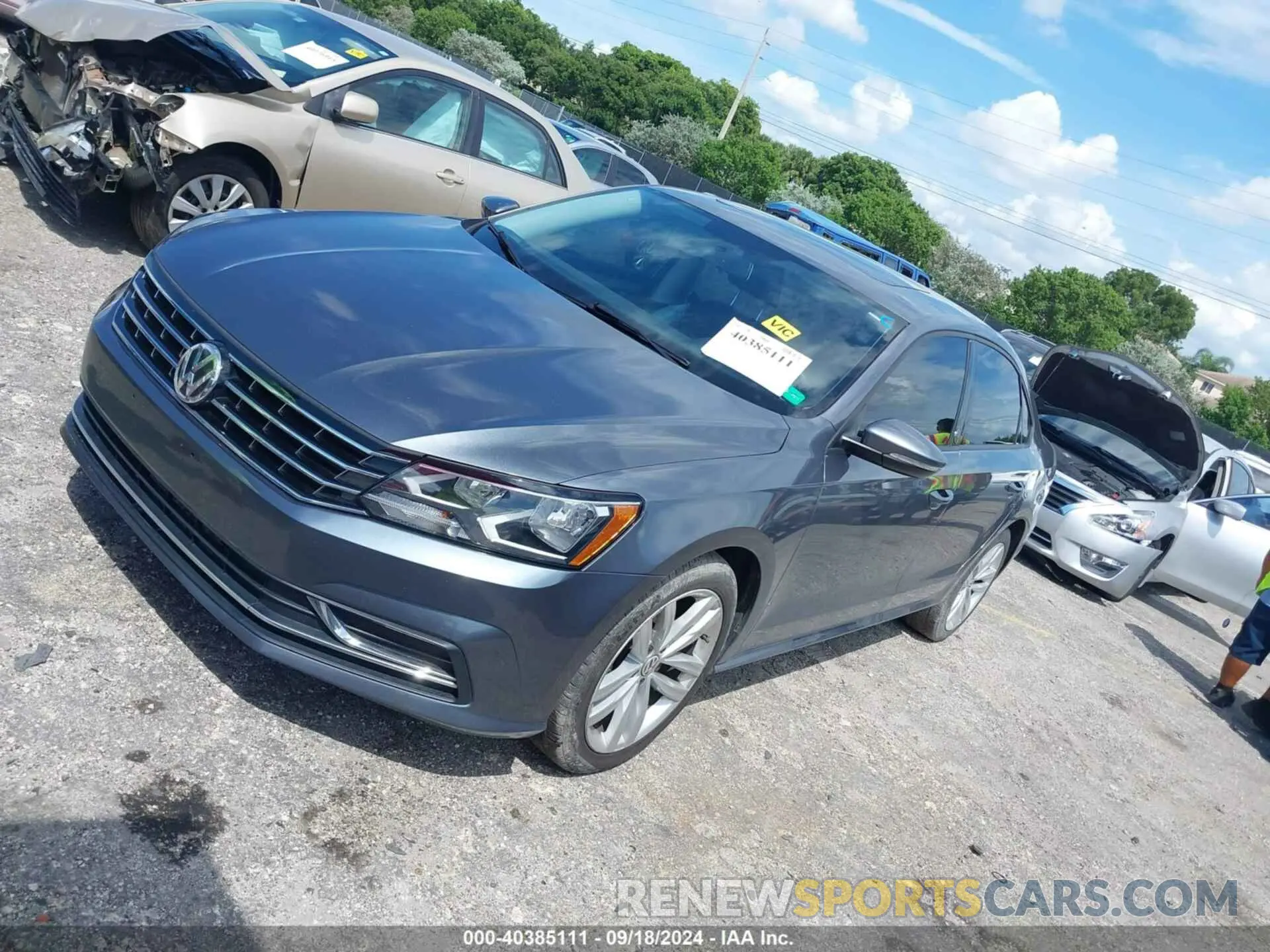 2 Photograph of a damaged car 1VWLA7A35KC011084 VOLKSWAGEN PASSAT 2019