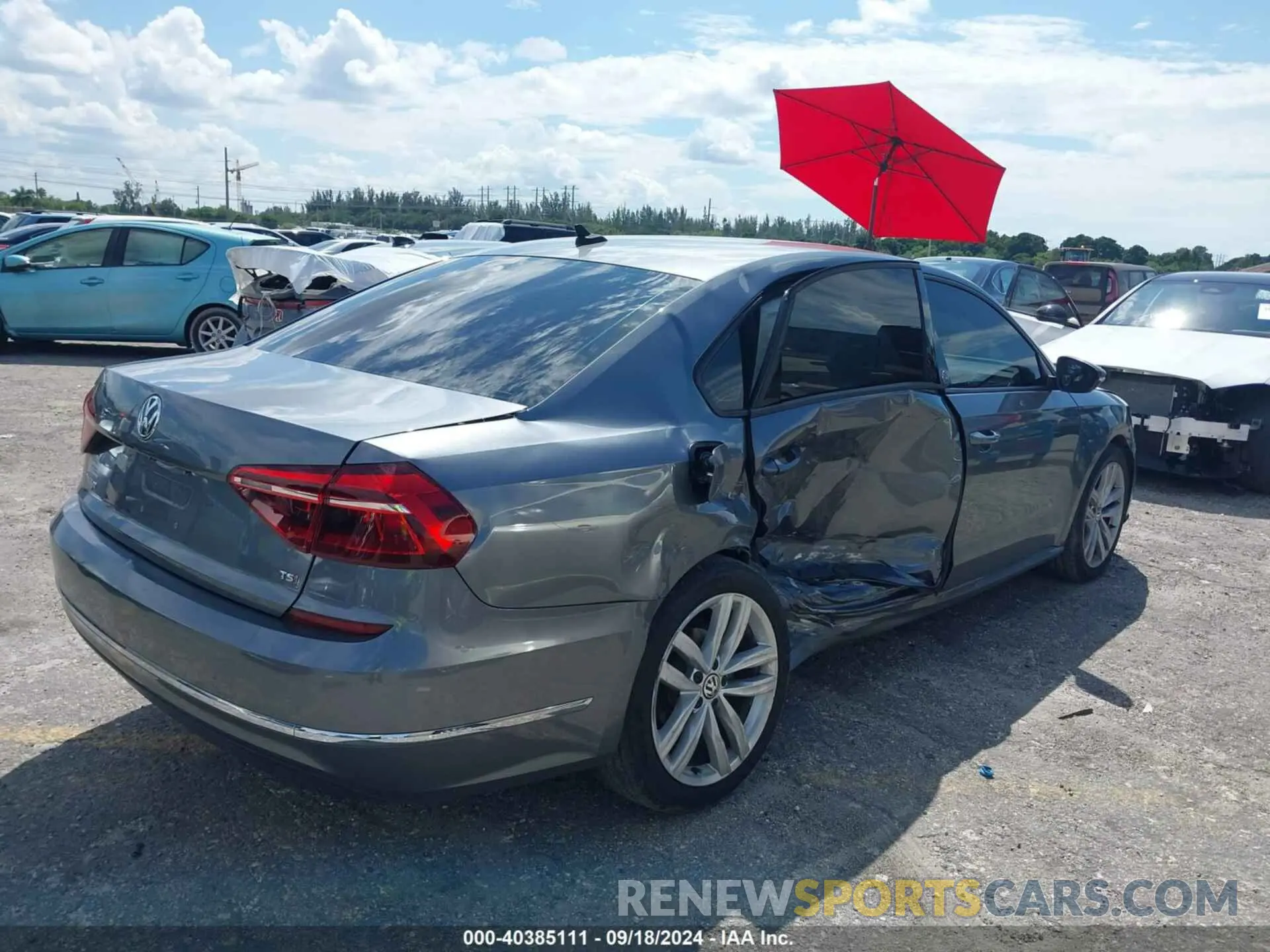 6 Photograph of a damaged car 1VWLA7A35KC011084 VOLKSWAGEN PASSAT 2019