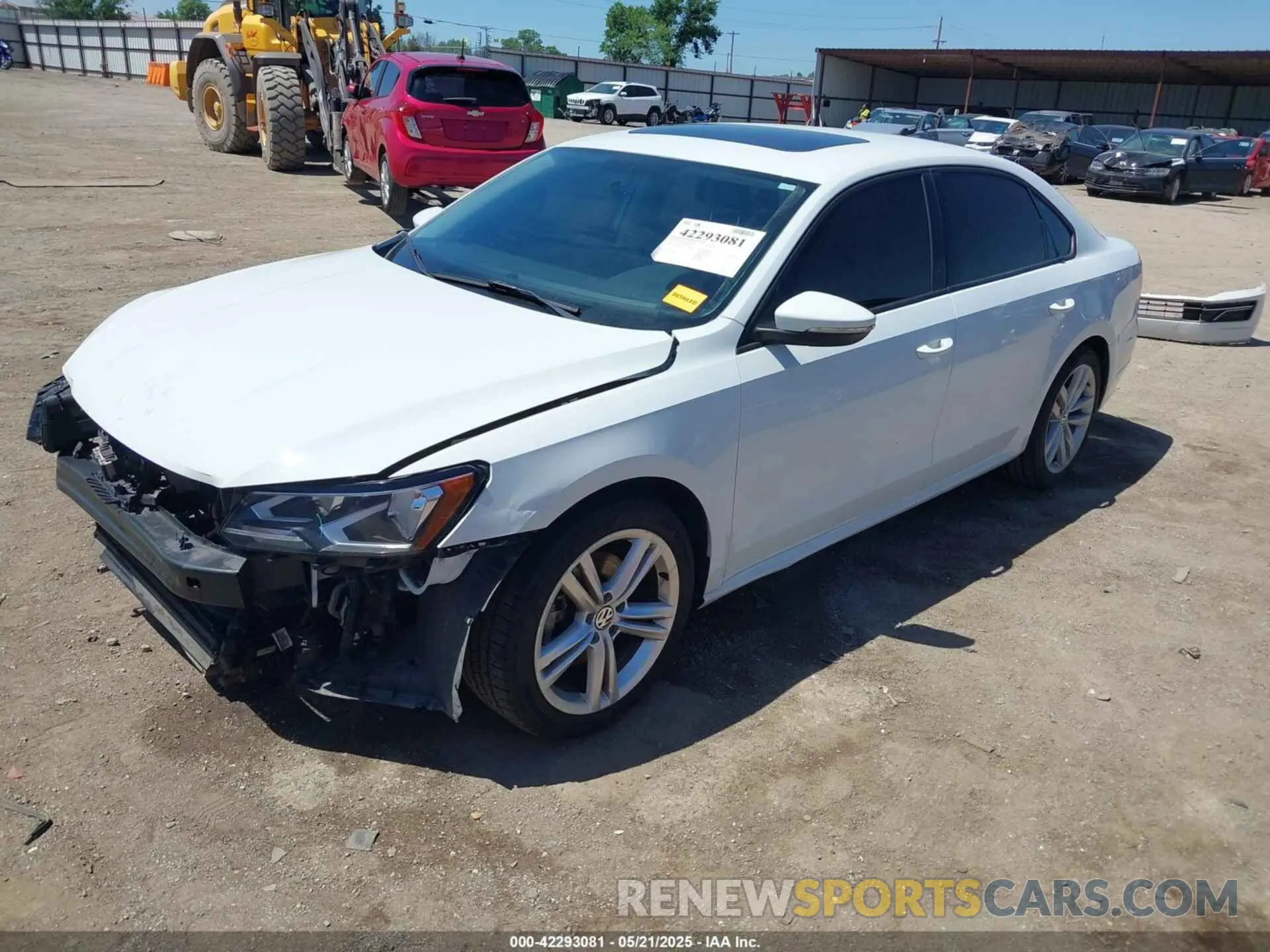 2 Photograph of a damaged car 1VWLA7A36KC008789 VOLKSWAGEN PASSAT 2019