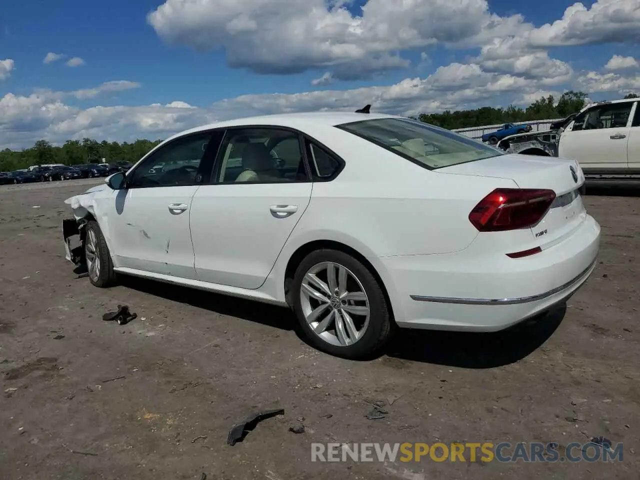 2 Photograph of a damaged car 1VWLA7A36KC009439 VOLKSWAGEN PASSAT 2019
