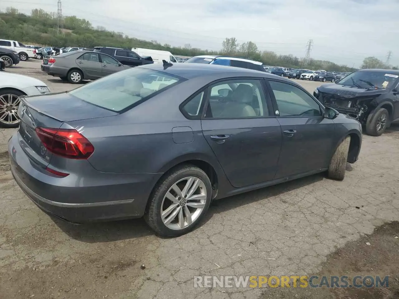 3 Photograph of a damaged car 1VWLA7A37KC001513 VOLKSWAGEN PASSAT 2019