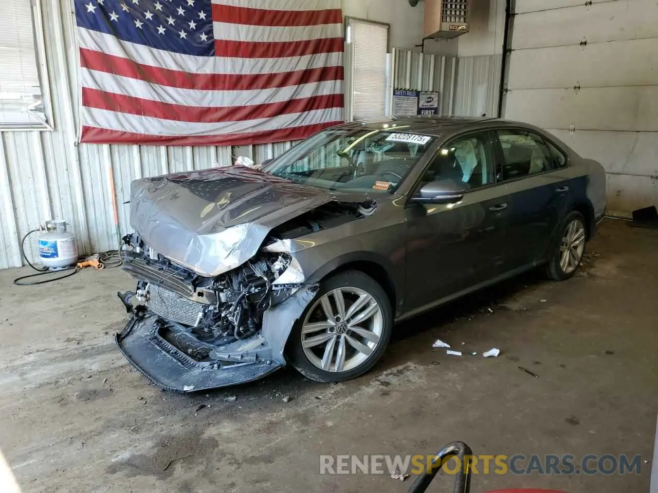 1 Photograph of a damaged car 1VWLA7A37KC003794 VOLKSWAGEN PASSAT 2019