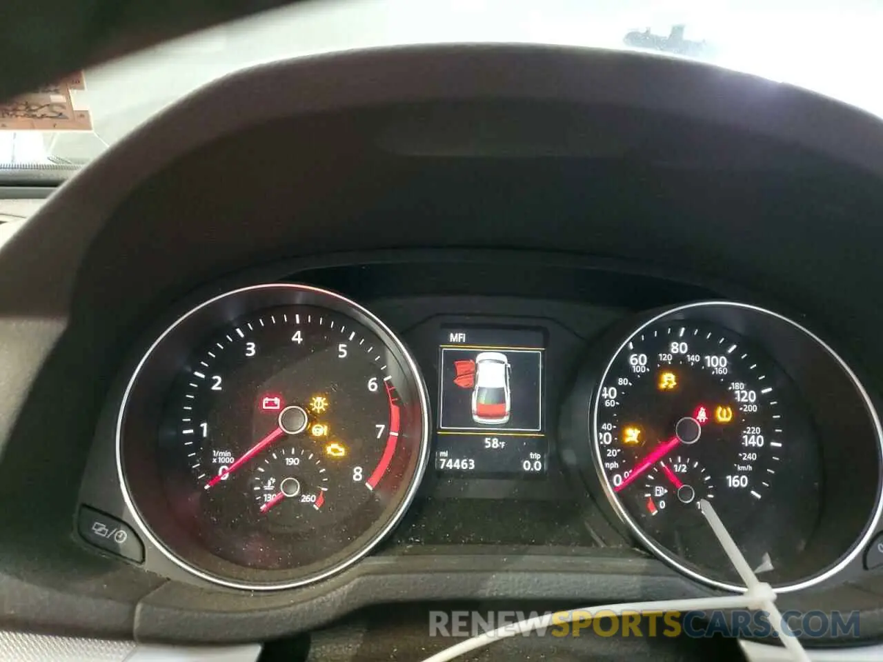 9 Photograph of a damaged car 1VWLA7A37KC003794 VOLKSWAGEN PASSAT 2019