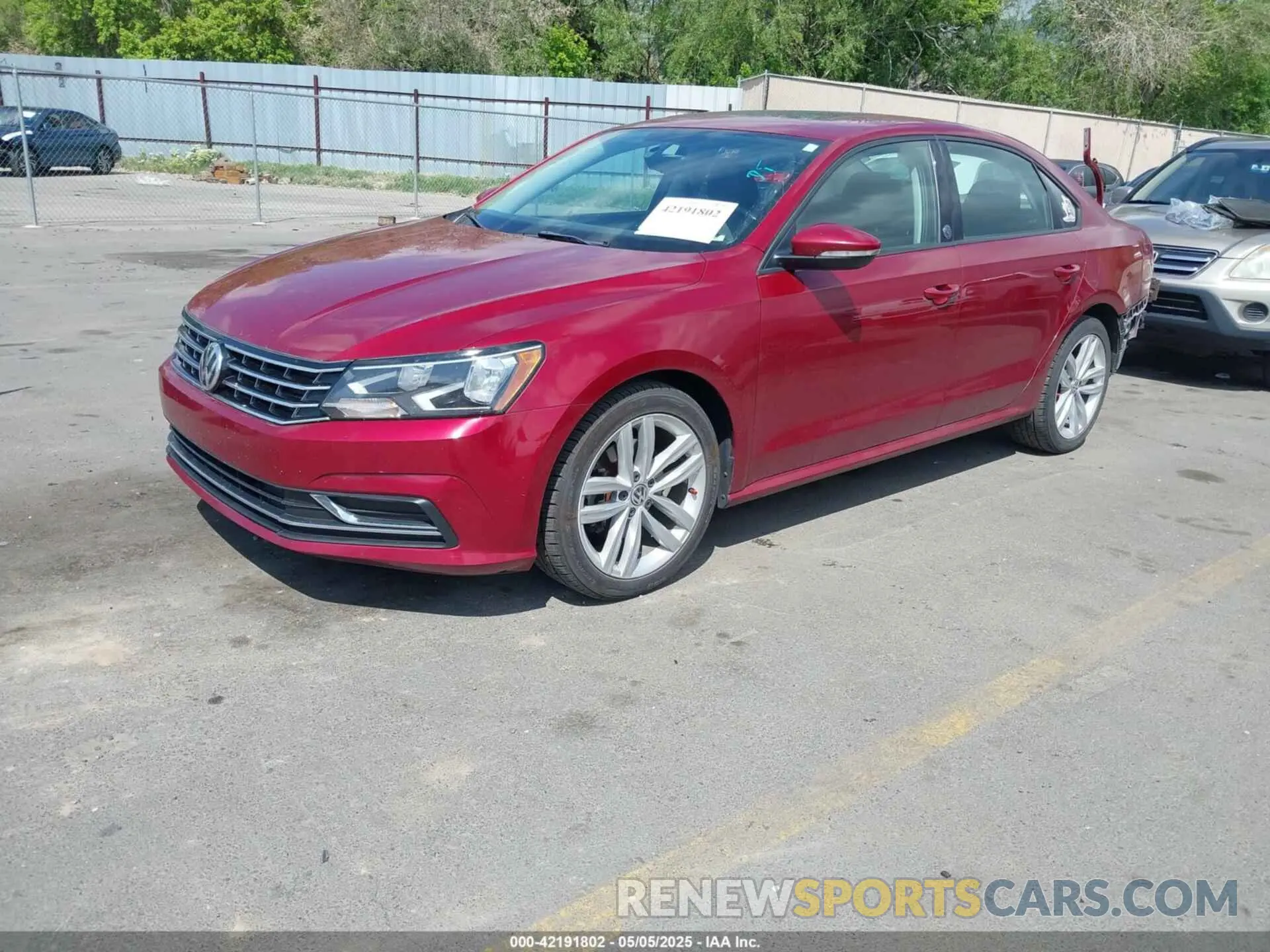 2 Photograph of a damaged car 1VWLA7A37KC007702 VOLKSWAGEN PASSAT 2019
