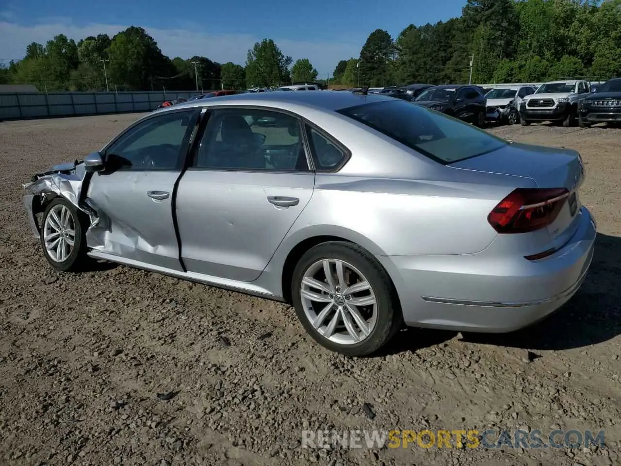 2 Photograph of a damaged car 1VWLA7A38KC009068 VOLKSWAGEN PASSAT 2019