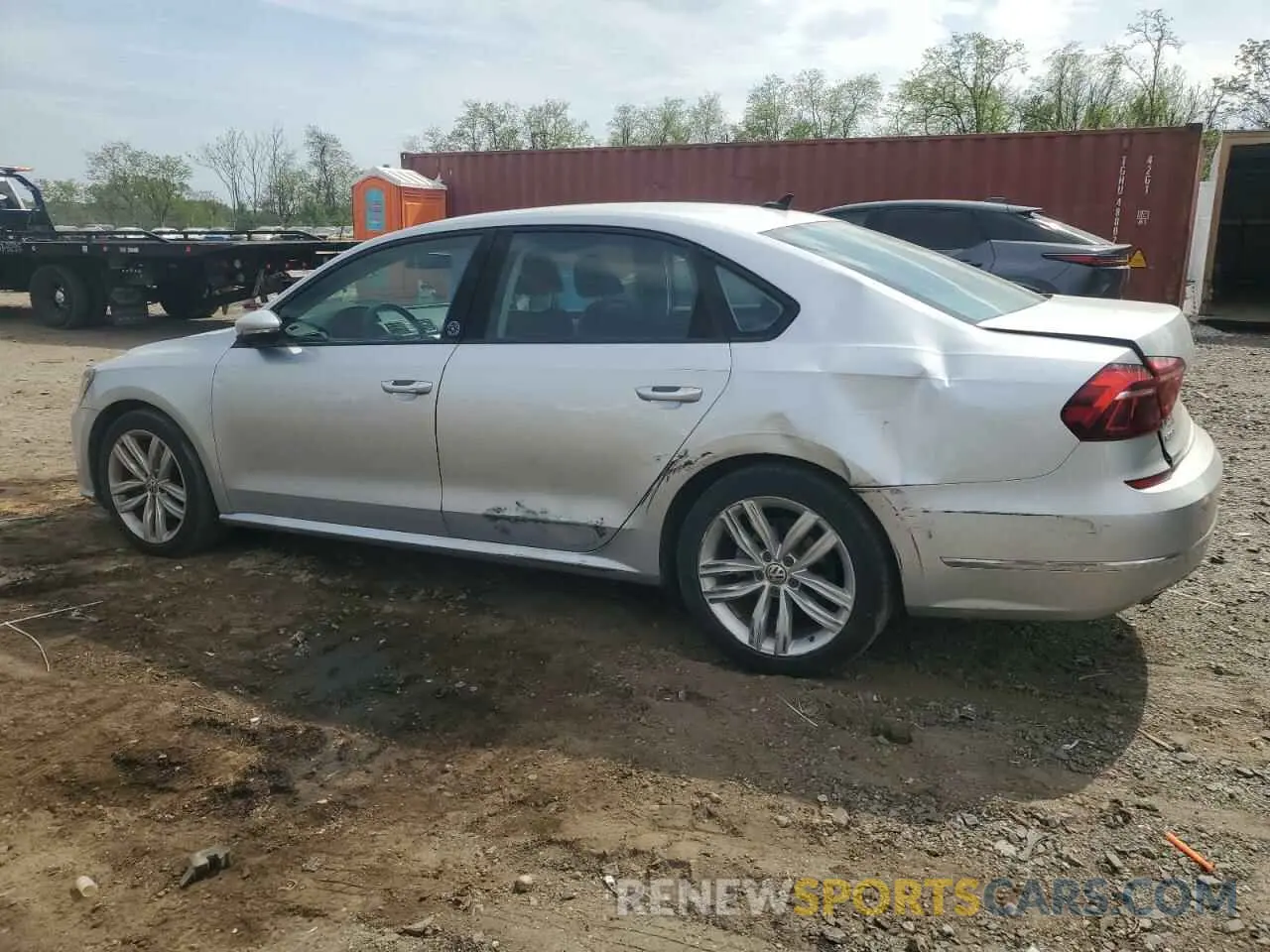 2 Photograph of a damaged car 1VWLA7A38KC011998 VOLKSWAGEN PASSAT 2019