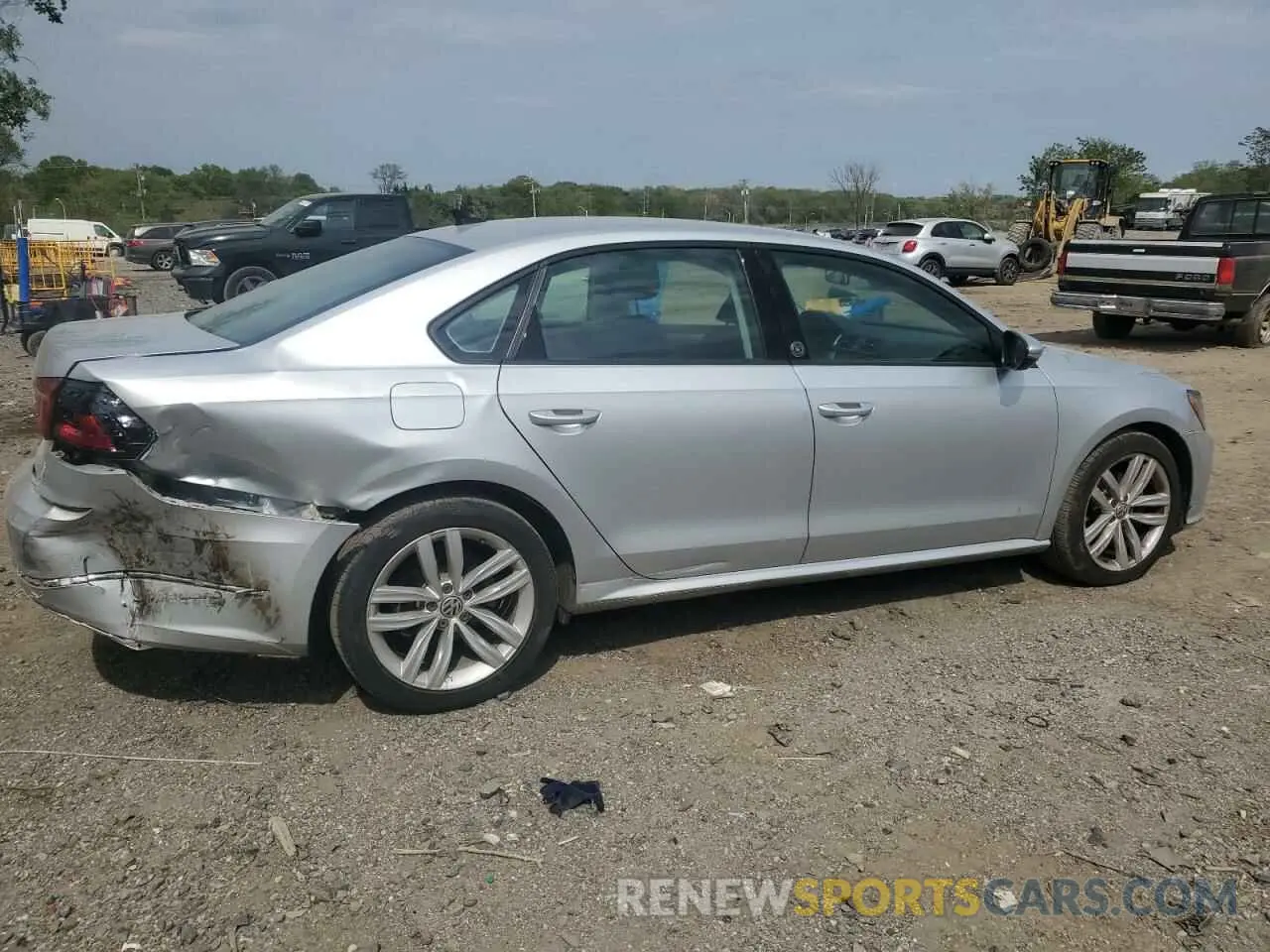3 Photograph of a damaged car 1VWLA7A38KC011998 VOLKSWAGEN PASSAT 2019