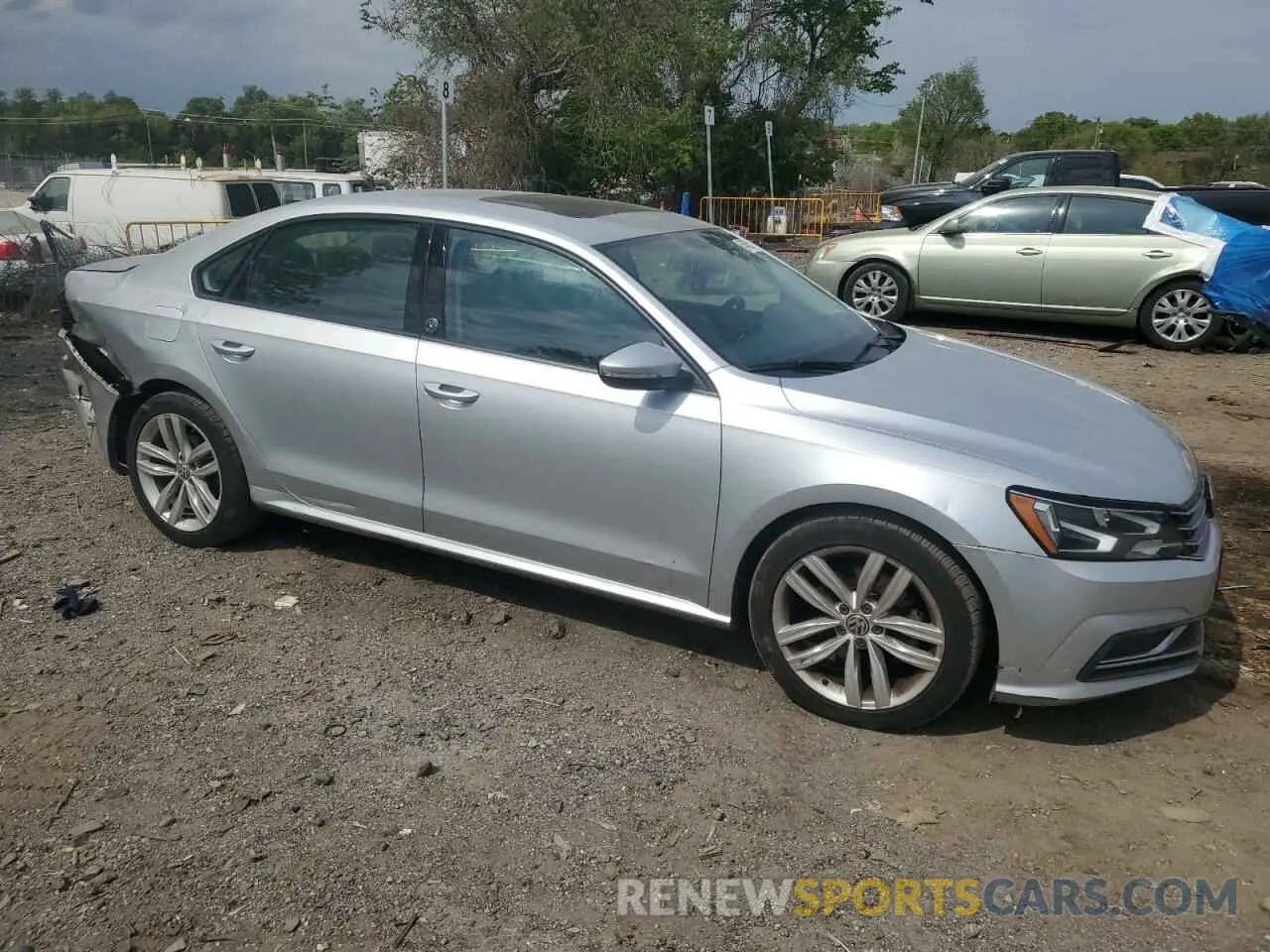 4 Photograph of a damaged car 1VWLA7A38KC011998 VOLKSWAGEN PASSAT 2019