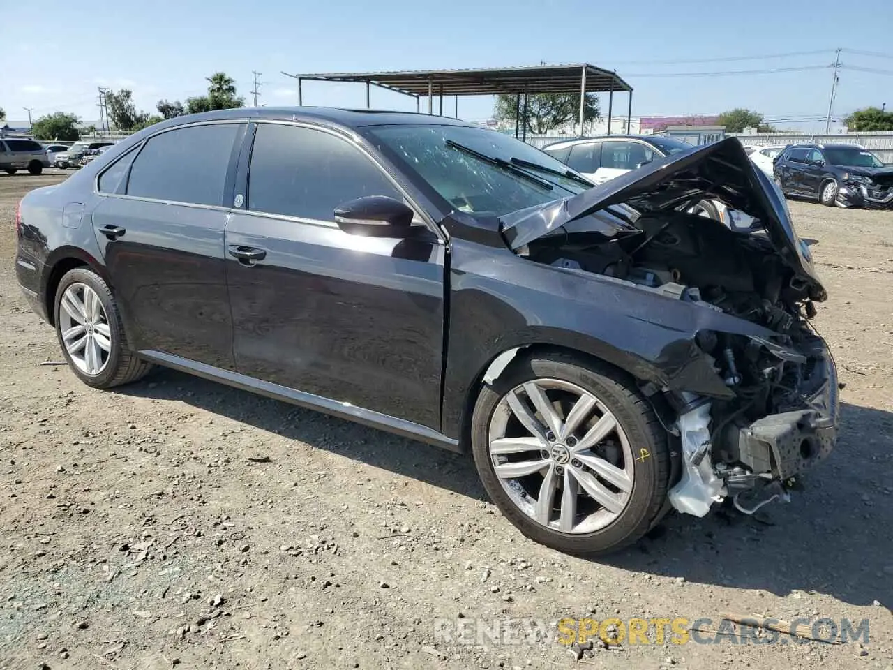4 Photograph of a damaged car 1VWLA7A39KC003537 VOLKSWAGEN PASSAT 2019