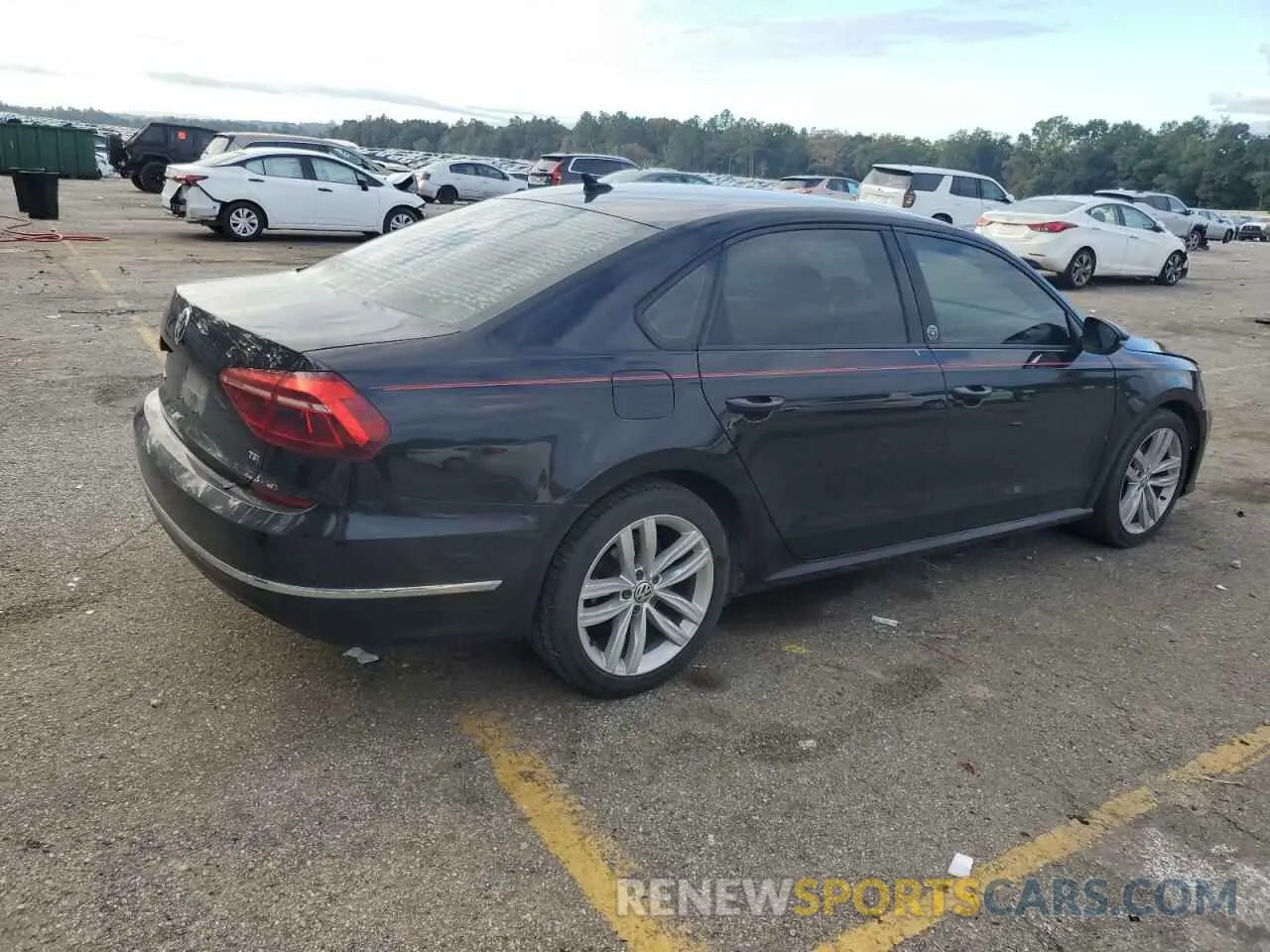 3 Photograph of a damaged car 1VWLA7A39KC012027 VOLKSWAGEN PASSAT 2019
