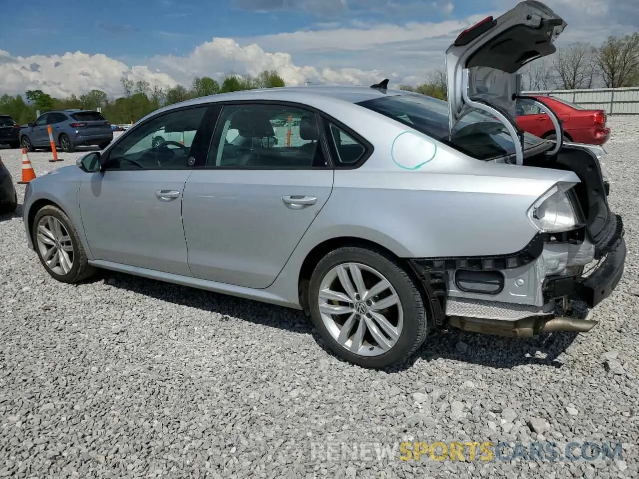 2 Photograph of a damaged car 1VWLA7A3XKC008777 VOLKSWAGEN PASSAT 2019