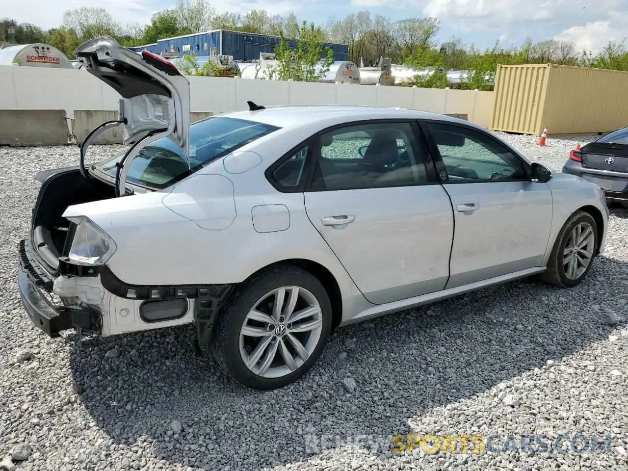 3 Photograph of a damaged car 1VWLA7A3XKC008777 VOLKSWAGEN PASSAT 2019