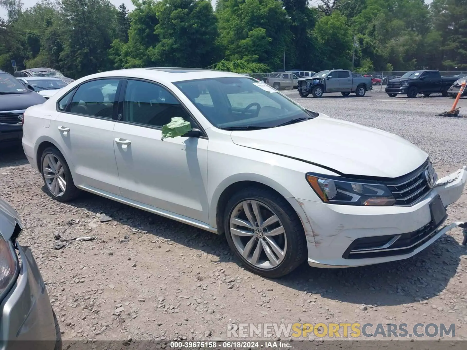 1 Photograph of a damaged car 1VWLA7A3XKC010173 VOLKSWAGEN PASSAT 2019