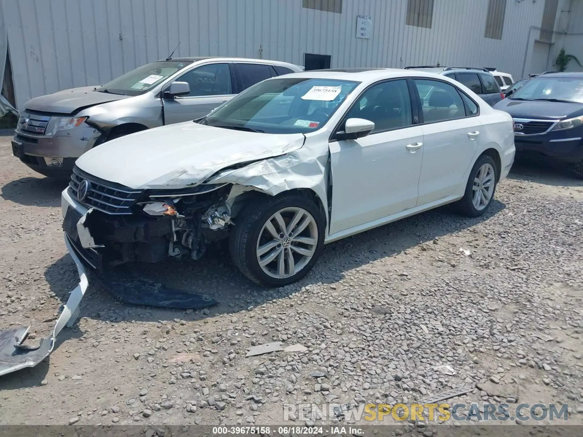 2 Photograph of a damaged car 1VWLA7A3XKC010173 VOLKSWAGEN PASSAT 2019