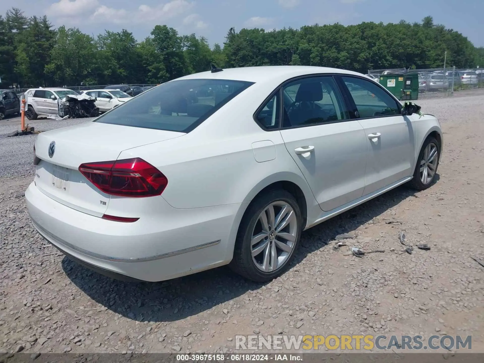 4 Photograph of a damaged car 1VWLA7A3XKC010173 VOLKSWAGEN PASSAT 2019