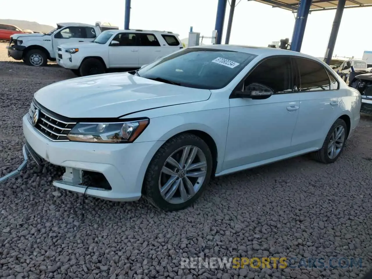 1 Photograph of a damaged car 1VWLA7A3XKC011596 VOLKSWAGEN PASSAT 2019