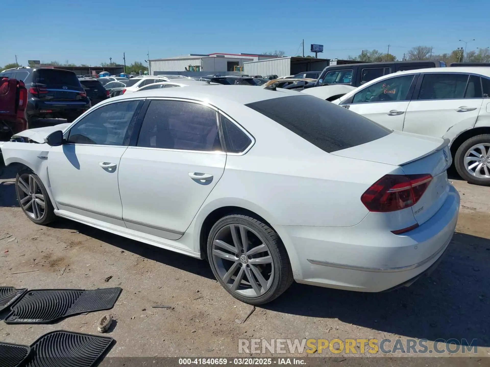 3 Photograph of a damaged car 1VWMA7A31KC000846 VOLKSWAGEN PASSAT 2019
