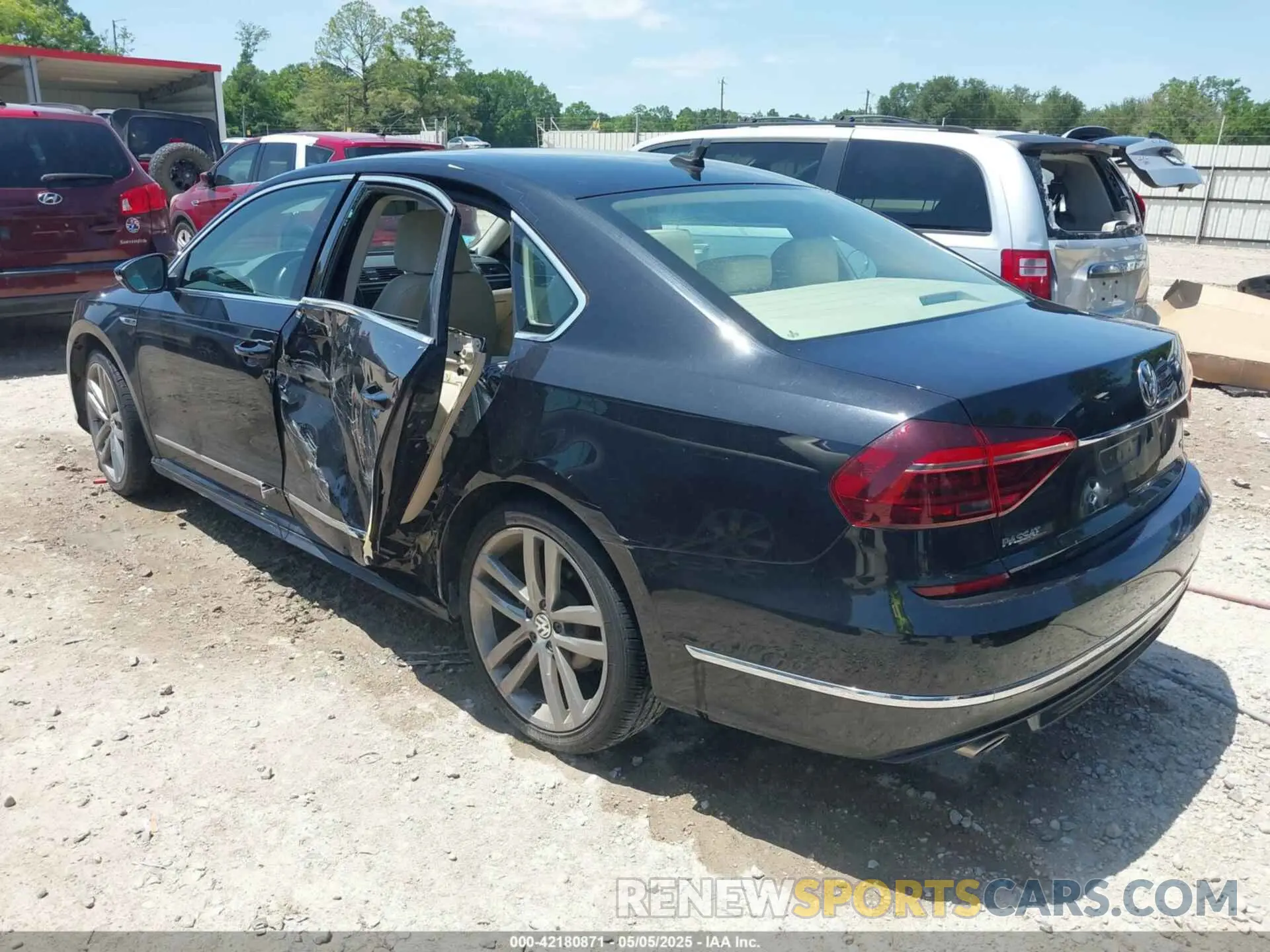 3 Photograph of a damaged car 1VWMA7A33KC009628 VOLKSWAGEN PASSAT 2019