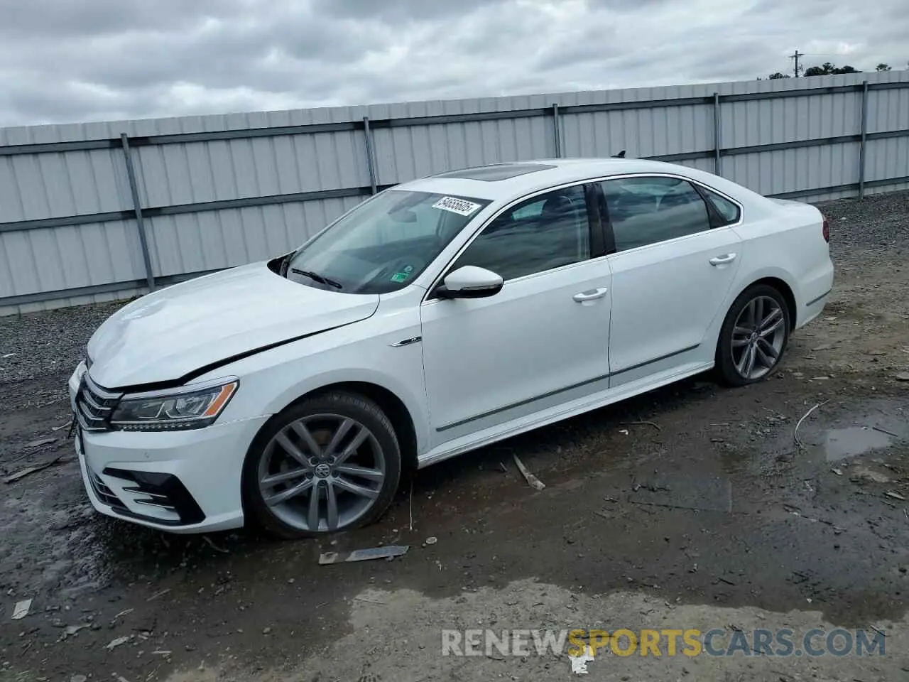 1 Photograph of a damaged car 1VWMA7A38KC001119 VOLKSWAGEN PASSAT 2019