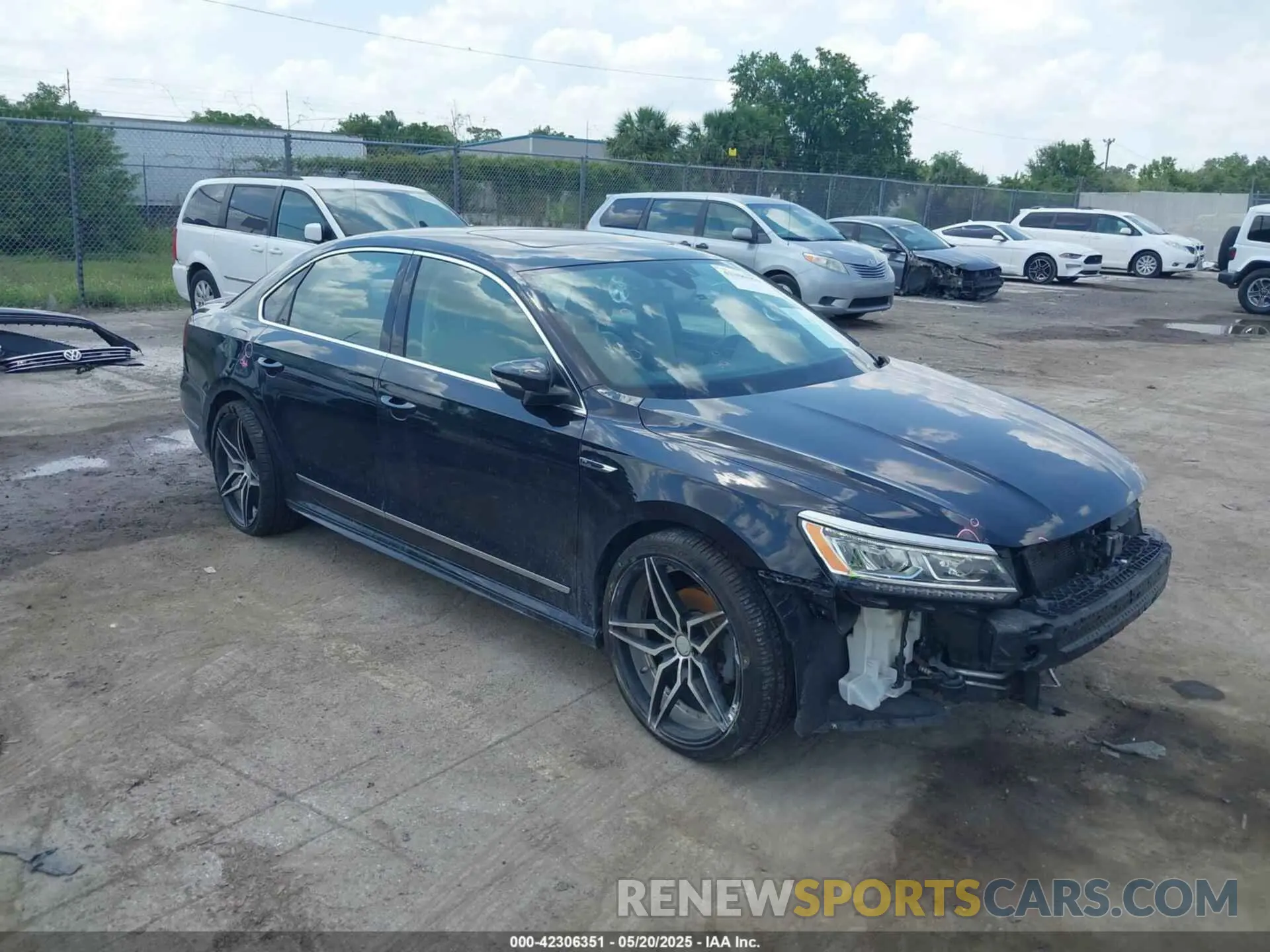 1 Photograph of a damaged car 1VWMA7A3XKC002174 VOLKSWAGEN PASSAT 2019