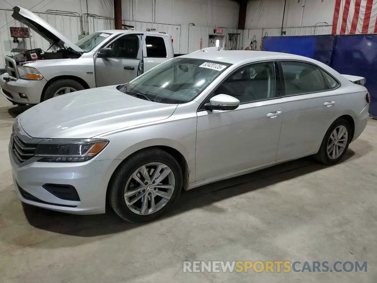 1 Photograph of a damaged car 1VWAA7A30LC016654 VOLKSWAGEN PASSAT 2020