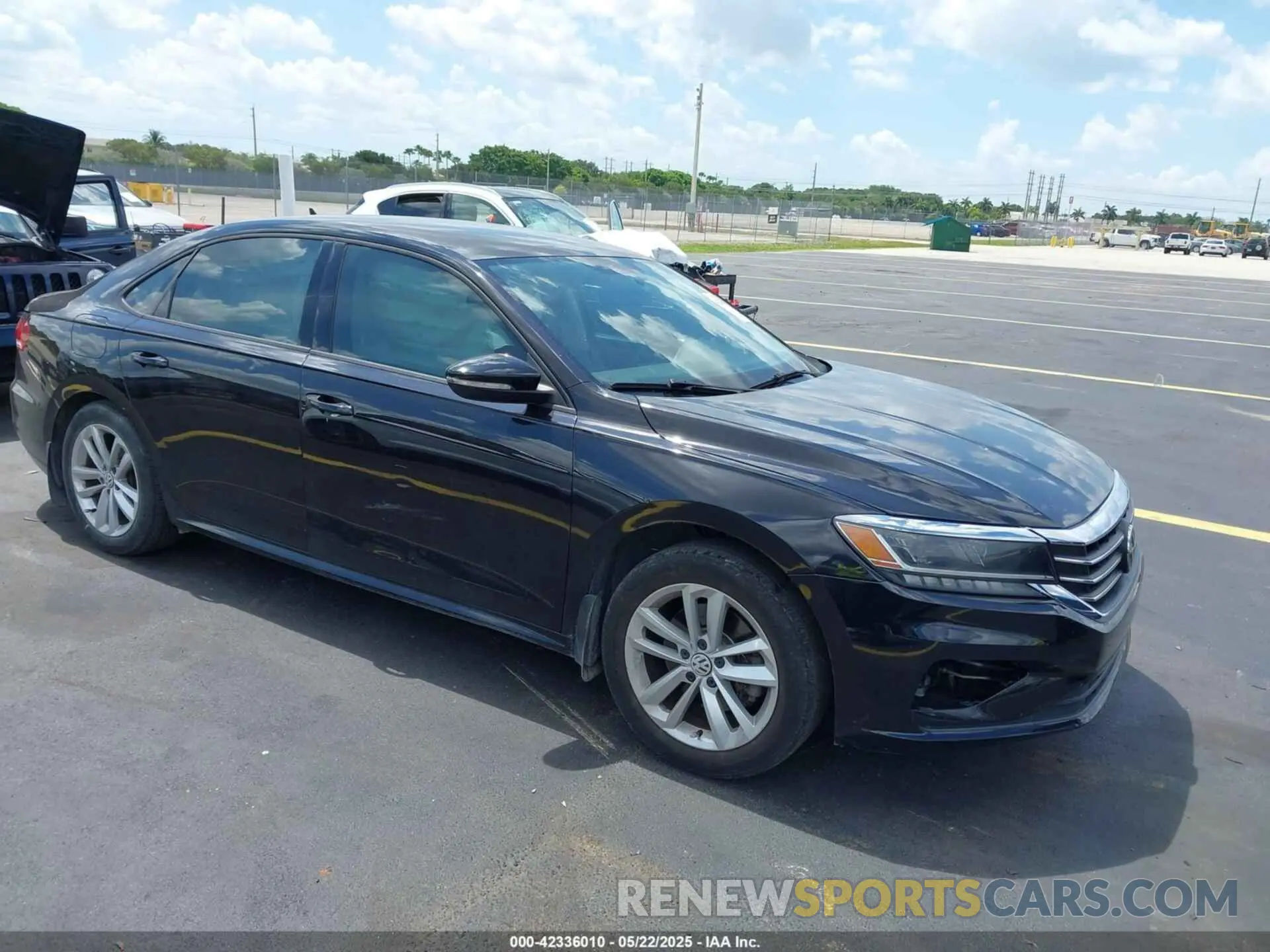 1 Photograph of a damaged car 1VWAA7A31LC013309 VOLKSWAGEN PASSAT 2020
