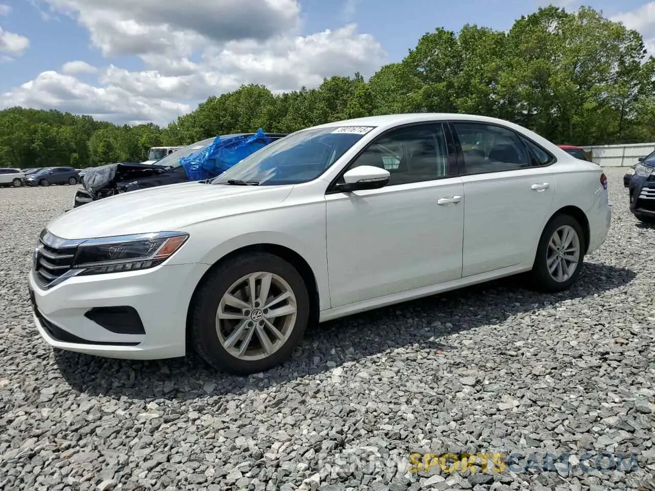 1 Photograph of a damaged car 1VWAA7A33LC025557 VOLKSWAGEN PASSAT 2020