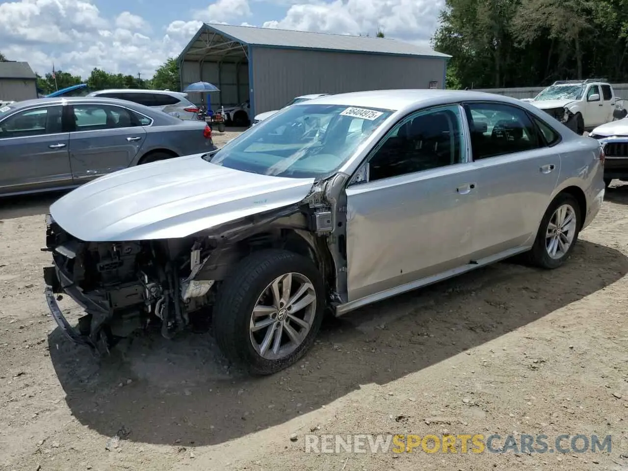 1 Photograph of a damaged car 1VWAA7A38LC020970 VOLKSWAGEN PASSAT 2020
