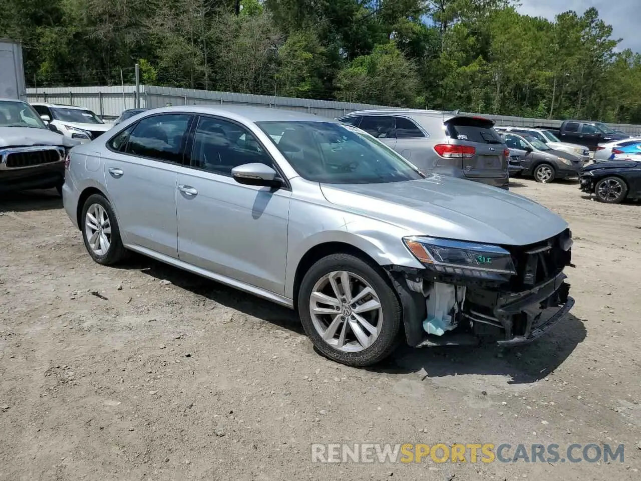 4 Photograph of a damaged car 1VWAA7A38LC020970 VOLKSWAGEN PASSAT 2020