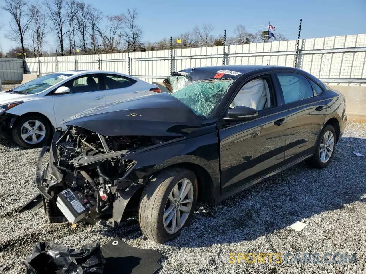 1 Photograph of a damaged car 1VWAA7A39LC020945 VOLKSWAGEN PASSAT 2020