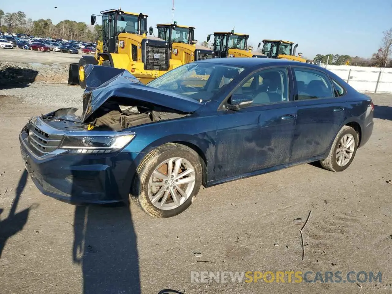 1 Photograph of a damaged car 1VWAA7A3XLC001658 VOLKSWAGEN PASSAT 2020