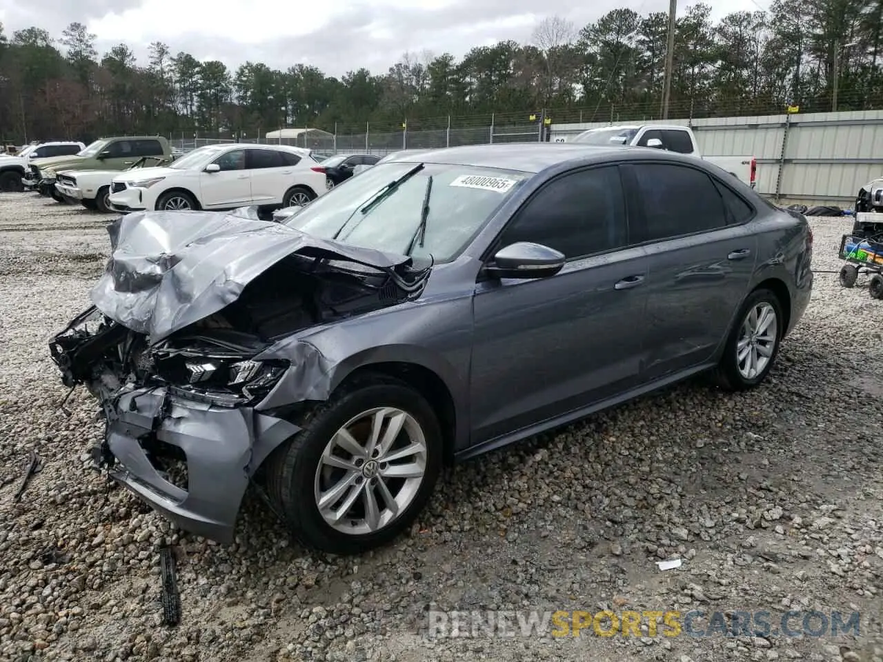 1 Photograph of a damaged car 1VWAA7A3XLC023675 VOLKSWAGEN PASSAT 2020