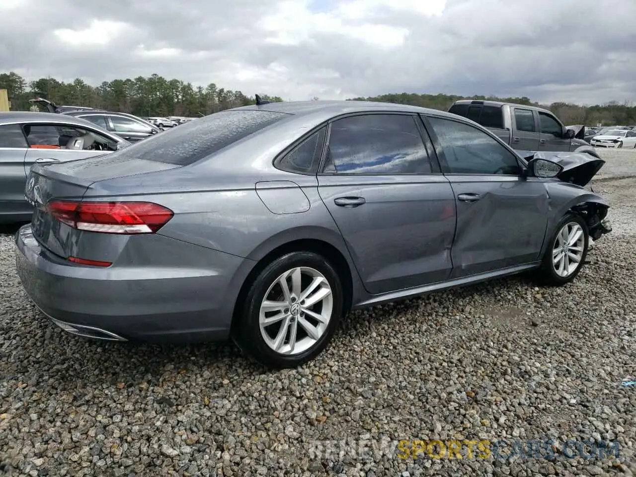 3 Photograph of a damaged car 1VWAA7A3XLC023675 VOLKSWAGEN PASSAT 2020