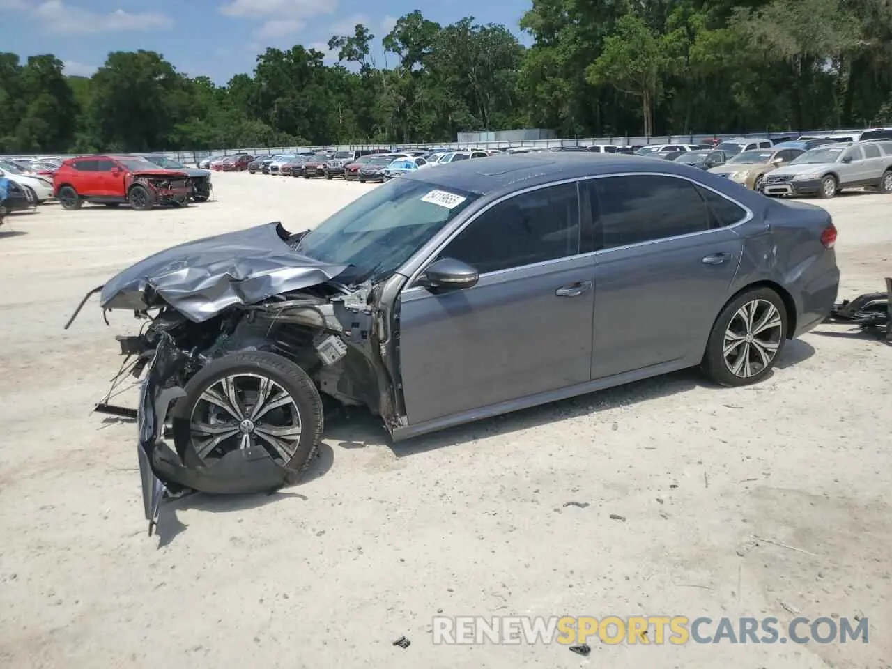 1 Photograph of a damaged car 1VWCA7A31LC002545 VOLKSWAGEN PASSAT 2020