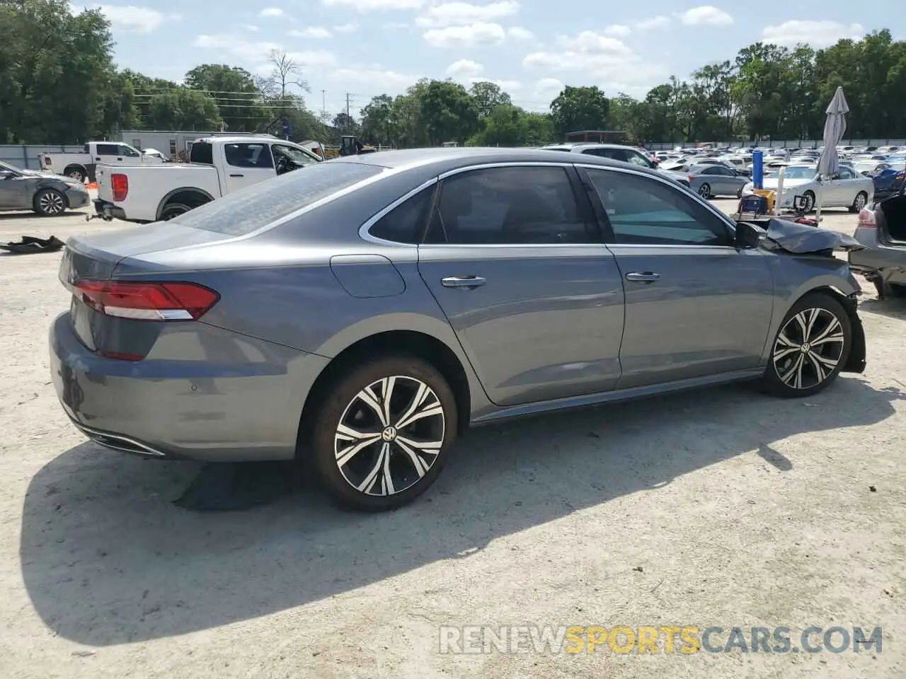 3 Photograph of a damaged car 1VWCA7A31LC002545 VOLKSWAGEN PASSAT 2020