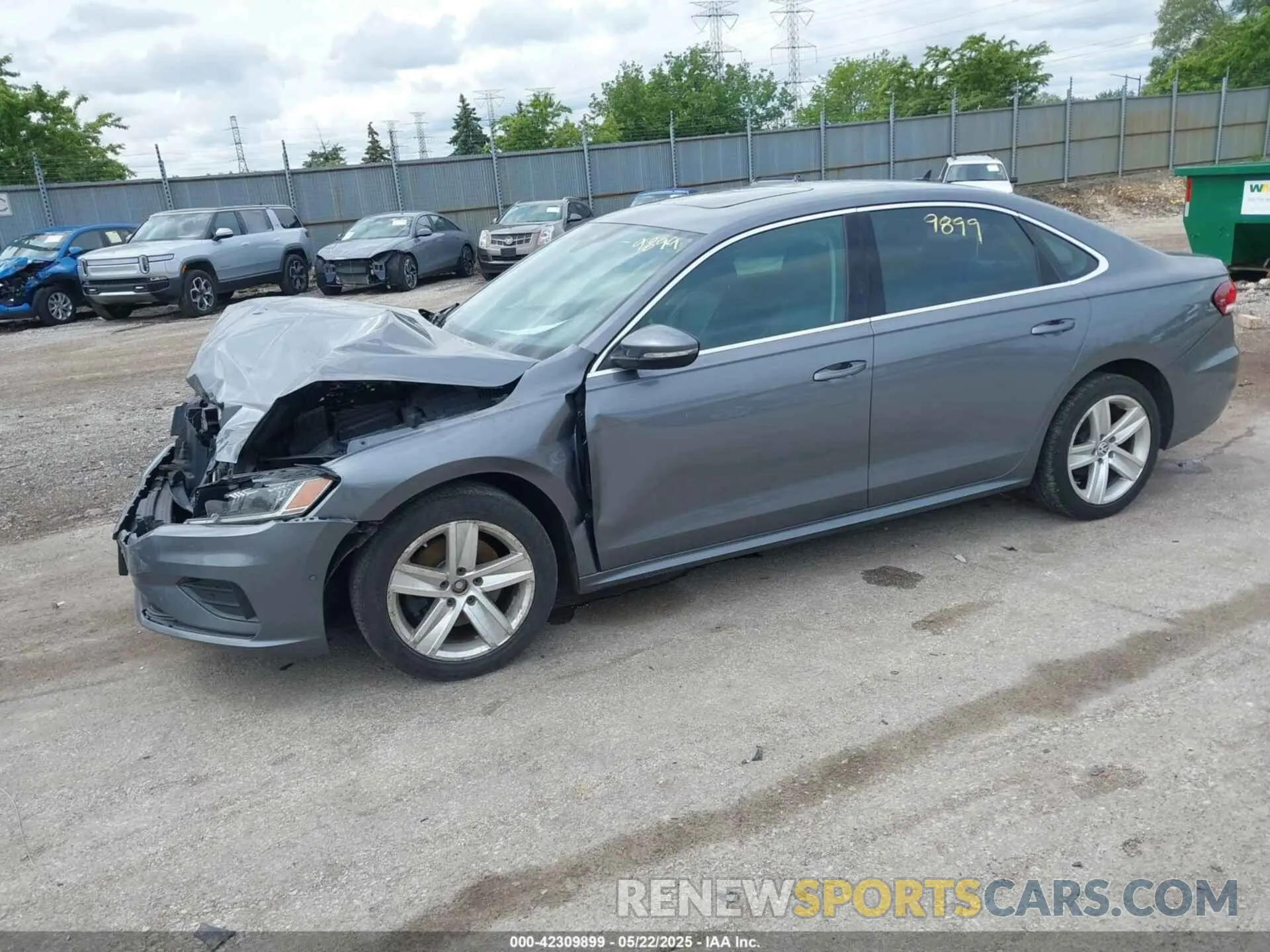 2 Photograph of a damaged car 1VWCA7A31LC016770 VOLKSWAGEN PASSAT 2020