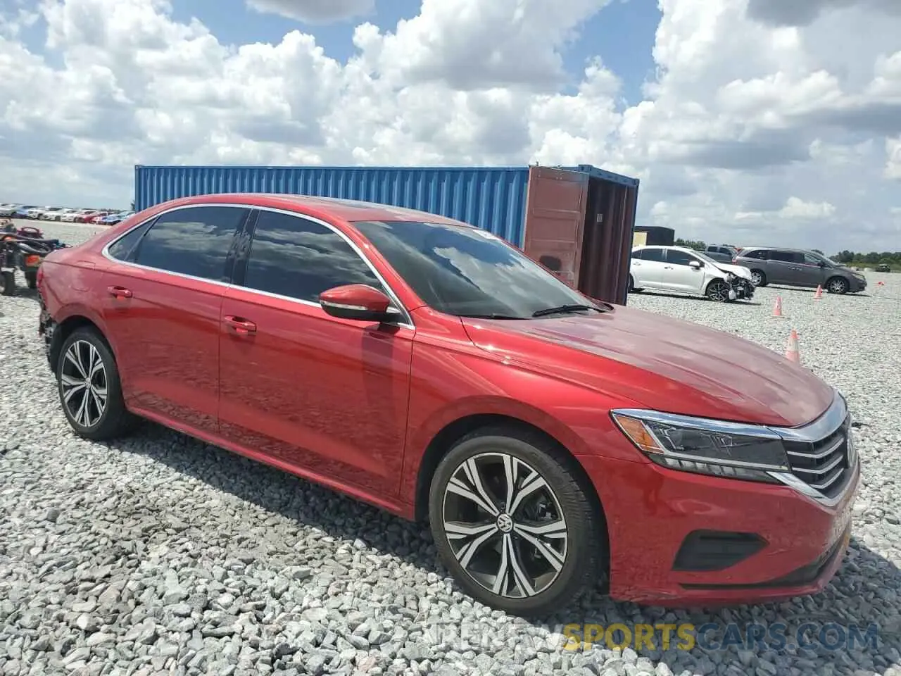 4 Photograph of a damaged car 1VWCA7A32LC024893 VOLKSWAGEN PASSAT 2020