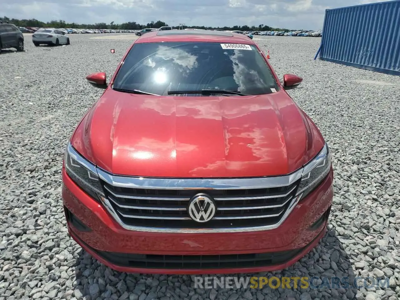 5 Photograph of a damaged car 1VWCA7A32LC024893 VOLKSWAGEN PASSAT 2020