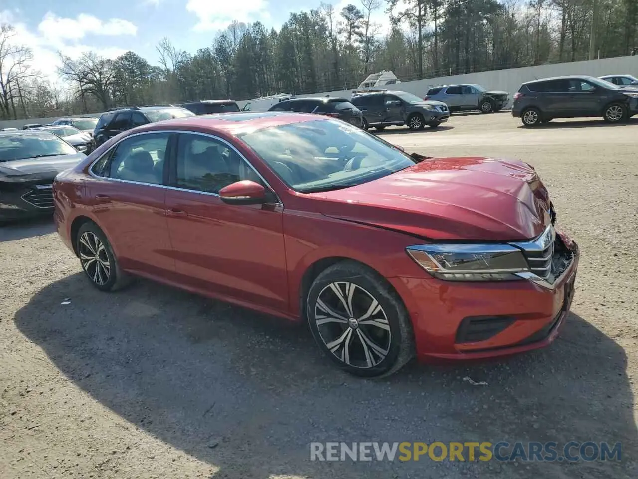 4 Photograph of a damaged car 1VWCA7A36LC003206 VOLKSWAGEN PASSAT 2020