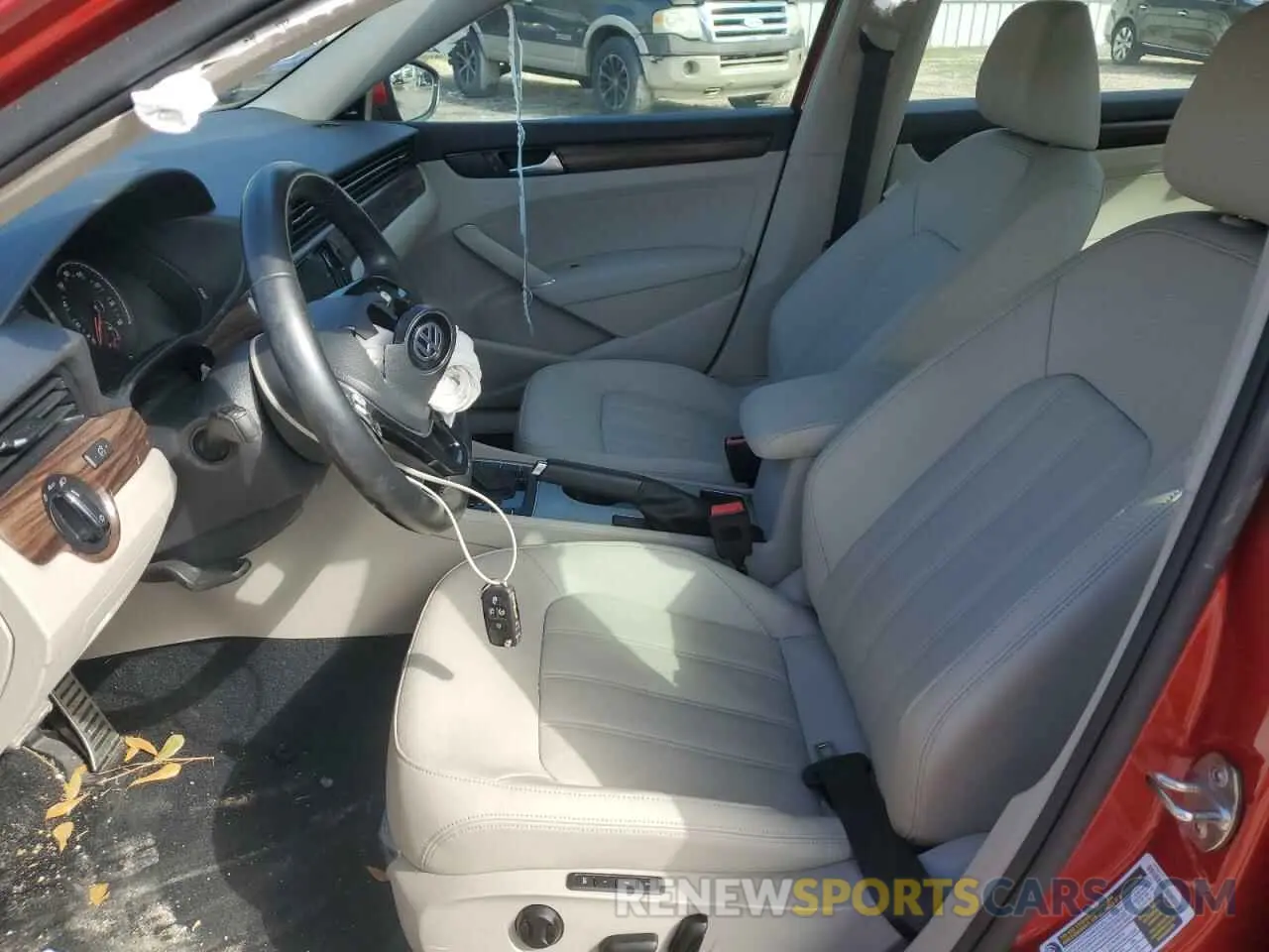 7 Photograph of a damaged car 1VWCA7A36LC003206 VOLKSWAGEN PASSAT 2020