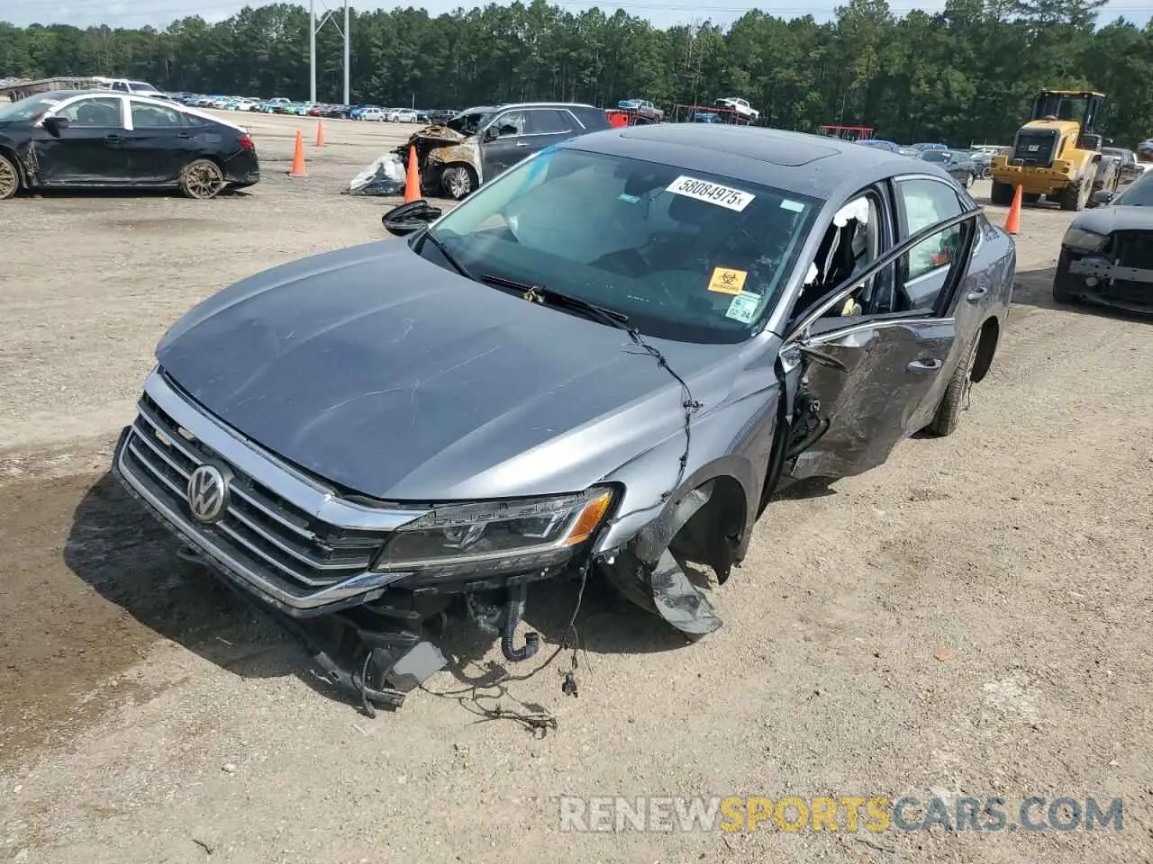 1 Photograph of a damaged car 1VWCA7A39LC005600 VOLKSWAGEN PASSAT 2020