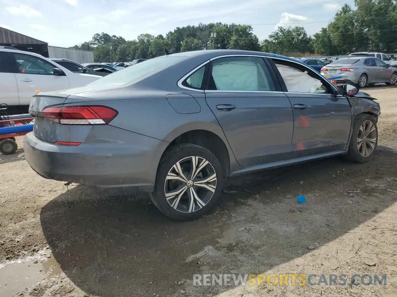 3 Photograph of a damaged car 1VWCA7A39LC005600 VOLKSWAGEN PASSAT 2020