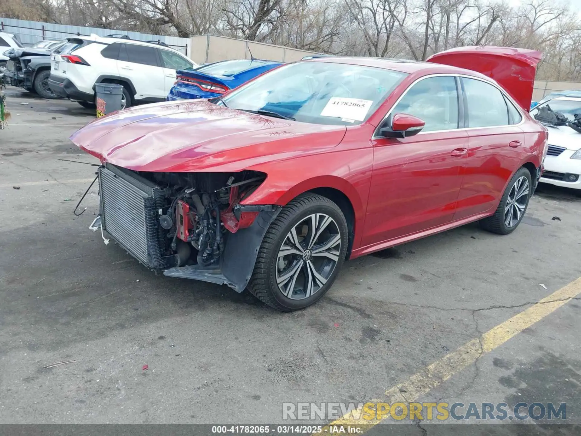 2 Photograph of a damaged car 1VWCA7A3XLC024205 VOLKSWAGEN PASSAT 2020