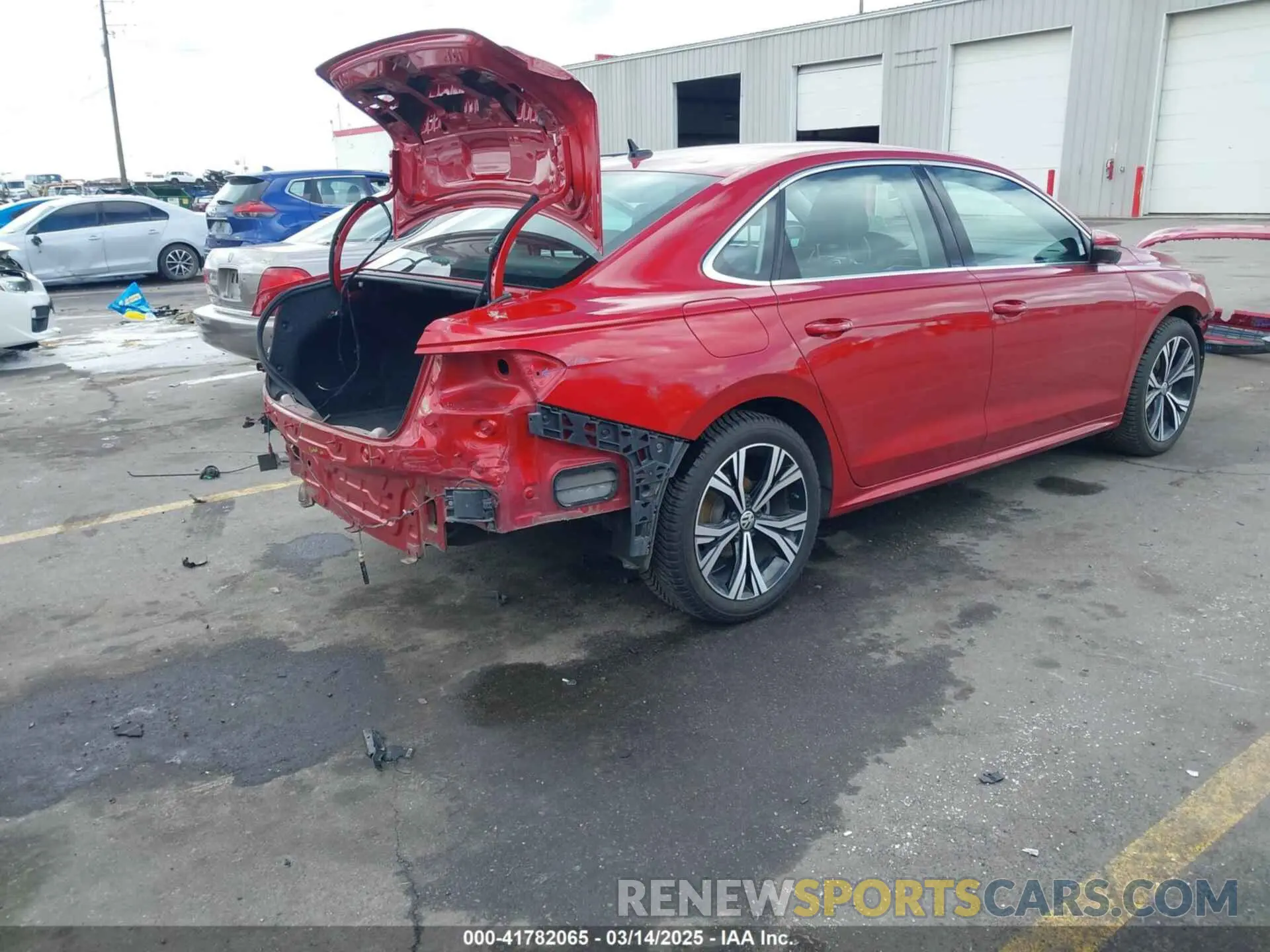 4 Photograph of a damaged car 1VWCA7A3XLC024205 VOLKSWAGEN PASSAT 2020