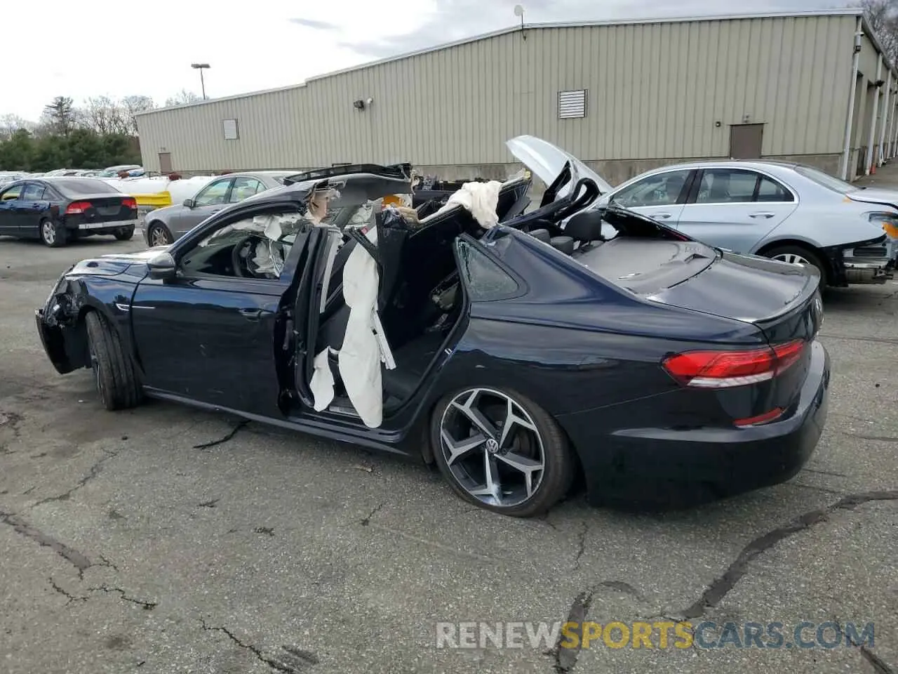 2 Photograph of a damaged car 1VWMA7A30LC024296 VOLKSWAGEN PASSAT 2020