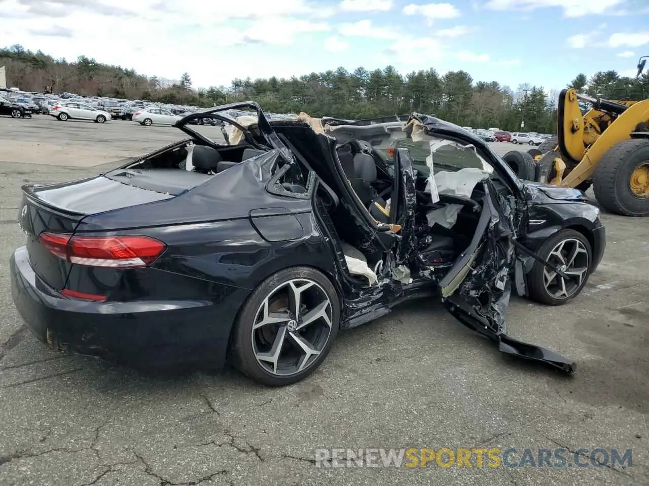 3 Photograph of a damaged car 1VWMA7A30LC024296 VOLKSWAGEN PASSAT 2020