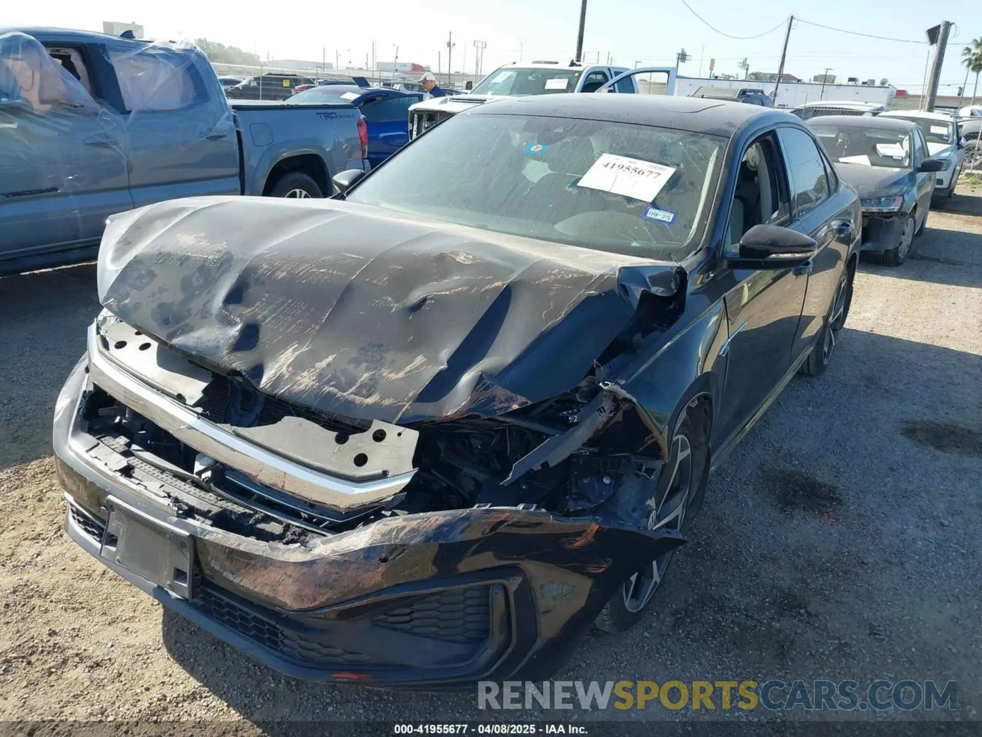 2 Photograph of a damaged car 1VWMA7A30LC025271 VOLKSWAGEN PASSAT 2020