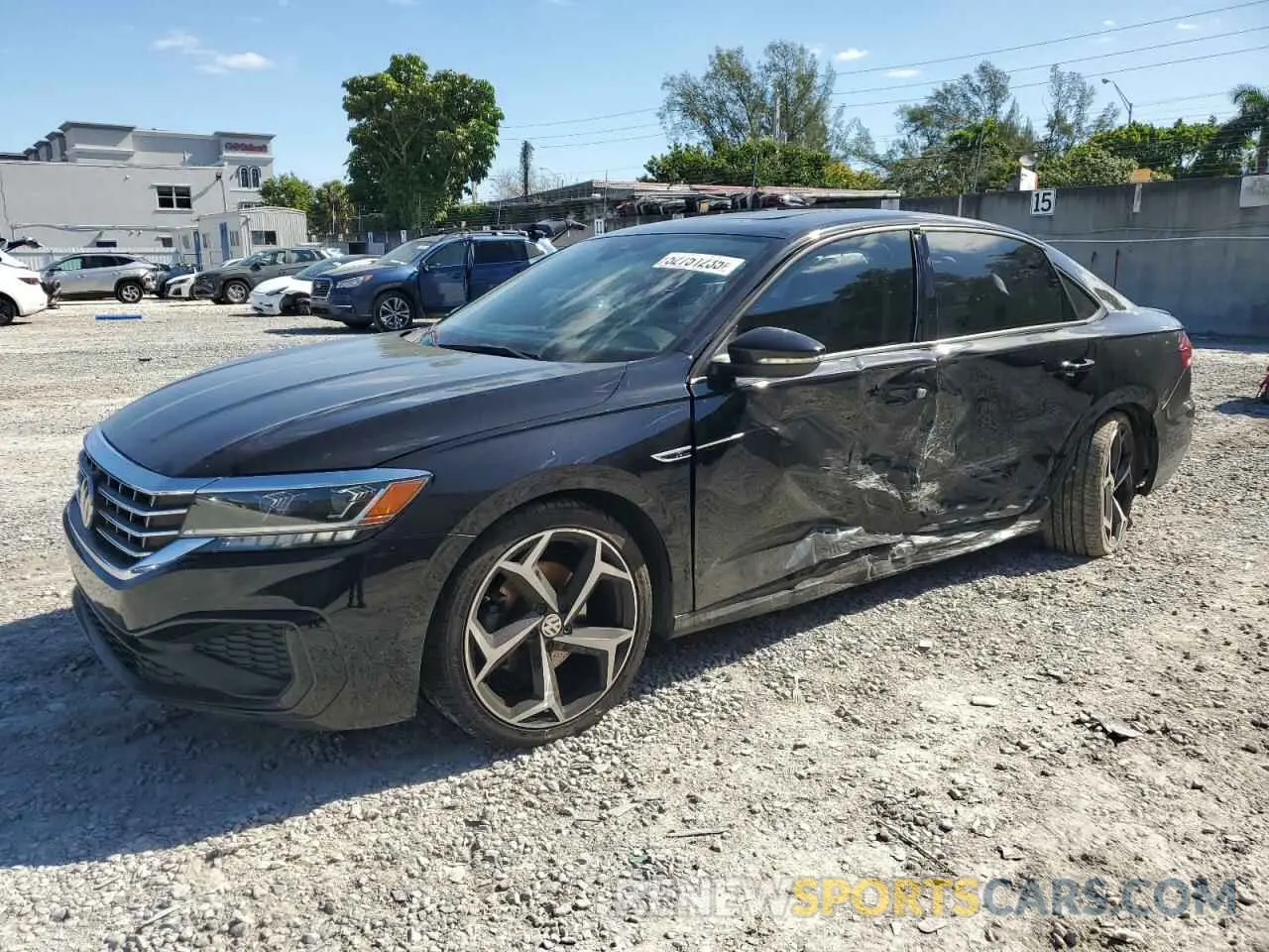 1 Photograph of a damaged car 1VWMA7A31LC021729 VOLKSWAGEN PASSAT 2020