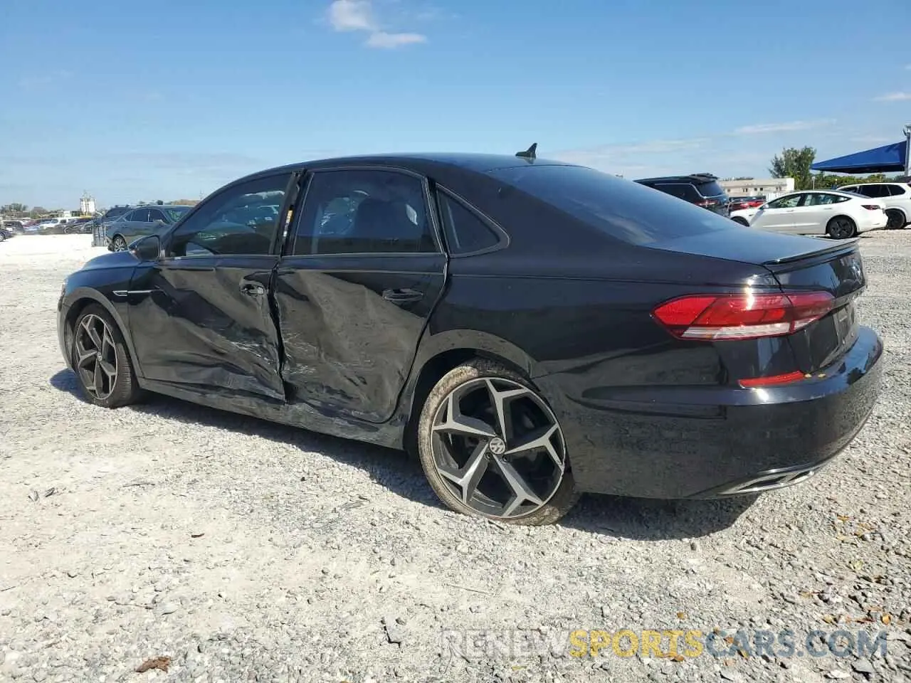 2 Photograph of a damaged car 1VWMA7A31LC021729 VOLKSWAGEN PASSAT 2020