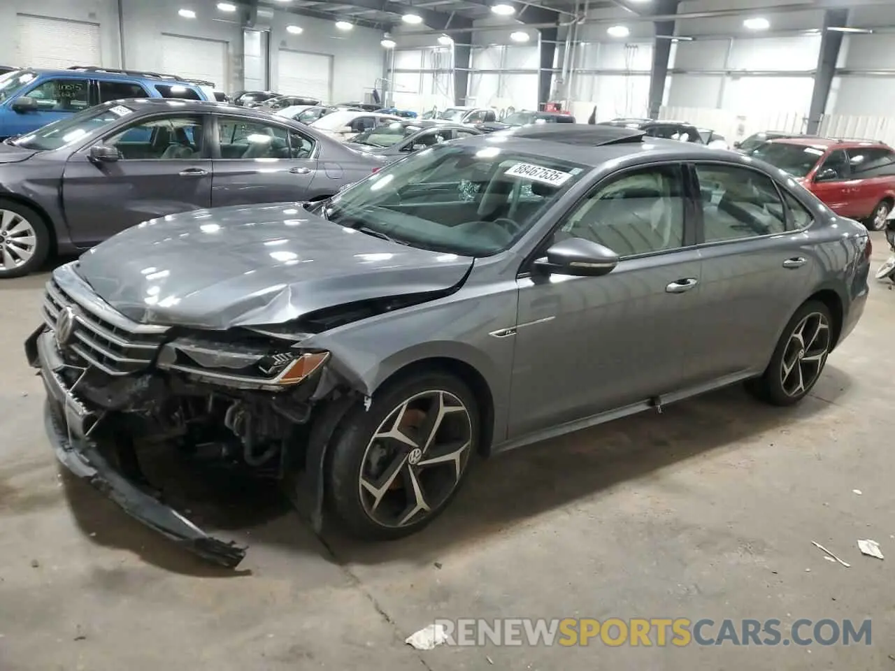 1 Photograph of a damaged car 1VWMA7A32LC023649 VOLKSWAGEN PASSAT 2020